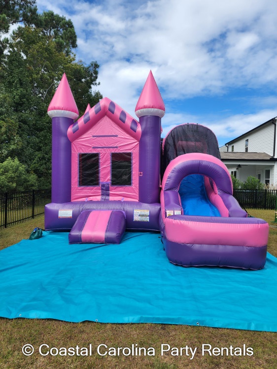 Princess Castle Combo Moon Walk Bounce House Party Rentals in Myrtle Beach, N Myrtle Beach